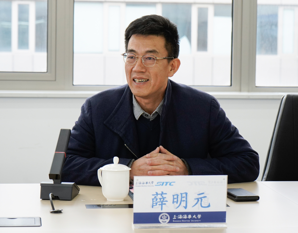 海丰国际执行董事、航运集团总裁薛明元致辞